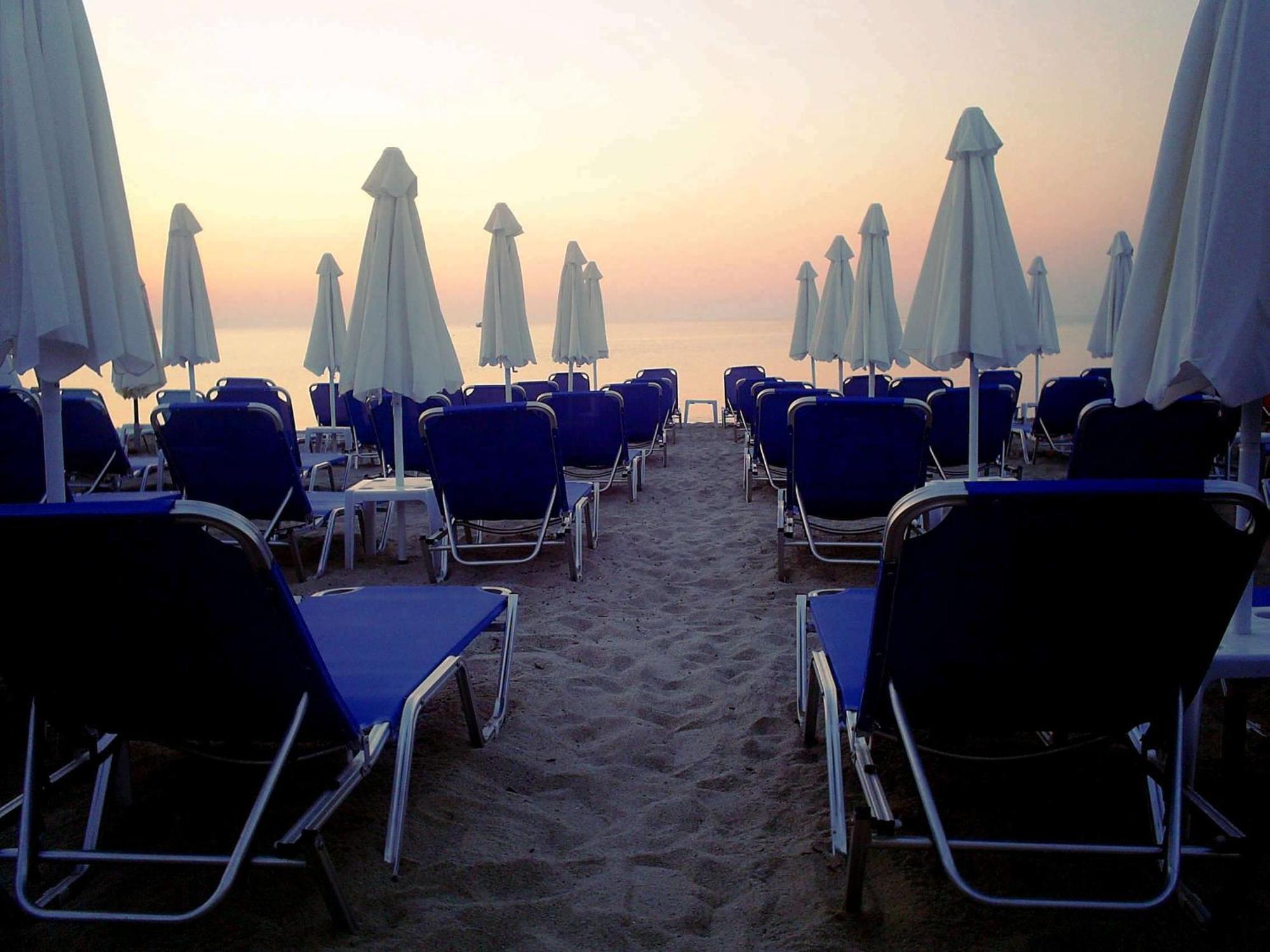 Hotel White Rose Beach Olympiakí Aktí Dış mekan fotoğraf