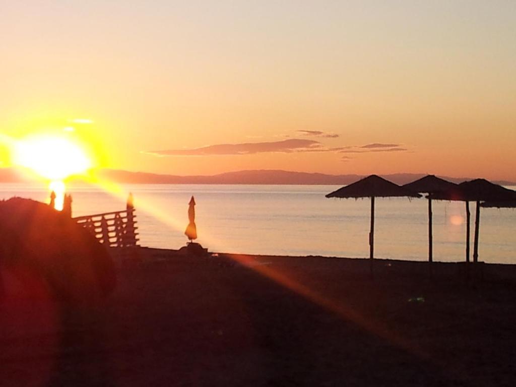 Hotel White Rose Beach Olympiakí Aktí Dış mekan fotoğraf